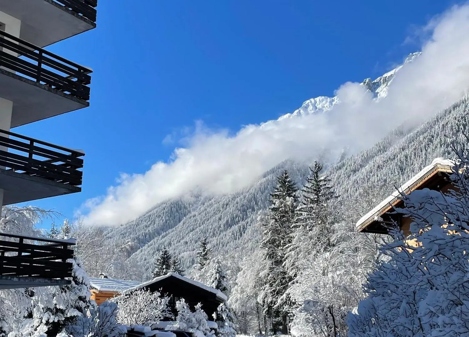 Daire Residence Bois Du Bouchet, Appartement Vue Montagne, Calme, Parking Gratuit, Proche Centre Chamonix