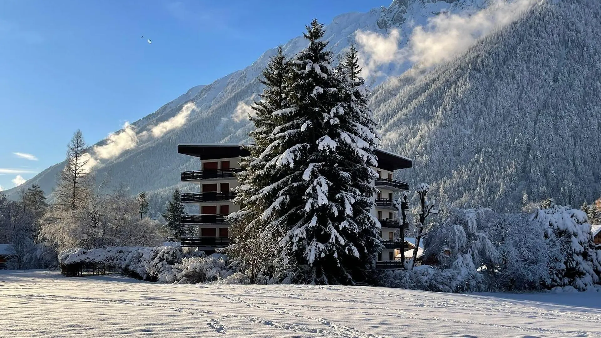 Daire Residence Bois Du Bouchet, Appartement Vue Montagne, Calme, Parking Gratuit, Proche Centre Chamonix