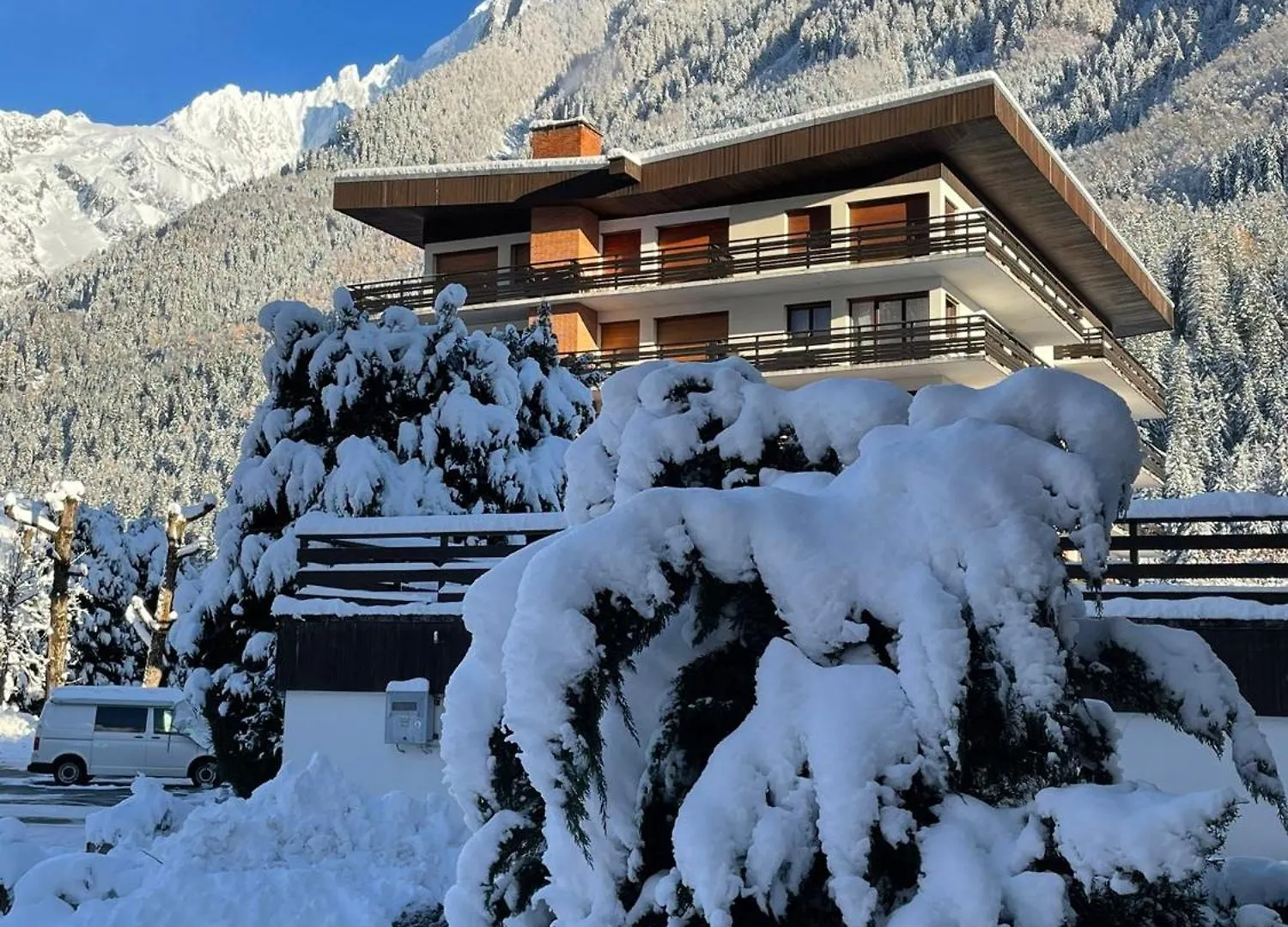Appartamento Residence Bois Du Bouchet, Appartement Vue Montagne, Calme, Parking Gratuit, Proche Centre Chamonix Francia